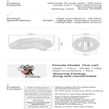 Lightweight Cycling Helmet (different colours available)