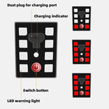 Cycling Helmet with USB Rechargeable Rear Light