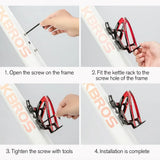 Cycling Water Bottle & Integrated Bottle Holder Set (750ml)