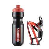 Cycling Water Bottle & Integrated Bottle Holder Set (750ml)