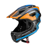 Kids Full-Face Downhill Bike Helmet, Anti-Sweat with 12 Ventilation Openings