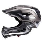 Kids Full-Face Downhill Bike Helmet, Anti-Sweat with 12 Ventilation Openings