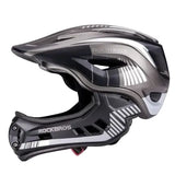 Kids Full-Face Downhill Bike Helmet, Anti-Sweat with 12 Ventilation Openings