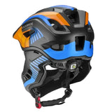 Kids Full-Face Downhill Bike Helmet, Anti-Sweat with 12 Ventilation Openings