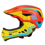 Kids Full-Face Downhill Bike Helmet, Anti-Sweat with 12 Ventilation Openings