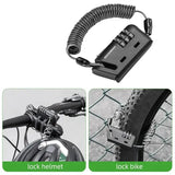 Rockbros Mini 3-Digit Combination Anti-Theft Lock for Bicycle