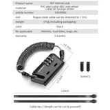 Rockbros Mini 3-Digit Combination Anti-Theft Lock for Bicycle