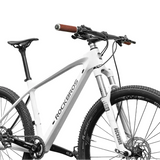 Leather & Silicone MTB Bicycle Grips