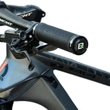 Leather & Silicone MTB Bicycle Grips