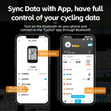 Bicycle Computer, Bluetooth 5.0 Wireless Speedometer
