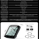 Bicycle Computer, Bluetooth 5.0 Wireless Speedometer