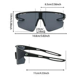 UV400 Cycling, Wide-Vision Sports Sunglasses