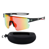 UV400 Cycling, Wide-Vision Sports Sunglasses