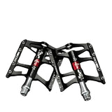 Rockbros Ultralight Aluminum Alloy MTB Pedals, 4-Bearing Flat Platform