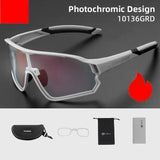 Photochromic Cycling Glasses UV400 Sports Sunglasses