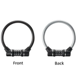 Rockbros 4-Digit Combination Steel Cable Bicycle Lock