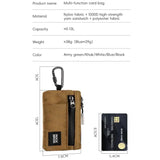Ultra-Light Mini Card Wallet with Hang Lock