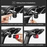 Smart Bicycle Rear Light with Auto Brake Sensing (IPX6 Waterproof)