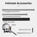 Steel & Copper Ultralight Clear-Sound Cycling Bell