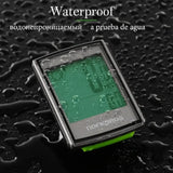 Waterproof Wireless Bicycle Computer with LCD Backlight, Speedometer & Odometer