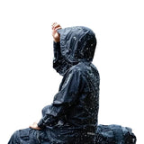 Waterproof Cycling Raincoat, Breathable Windproof Reflective