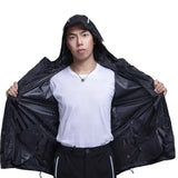 Waterproof Cycling Raincoat, Breathable Windproof Reflective
