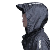 Waterproof Cycling Raincoat, Breathable Windproof Reflective