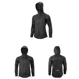 Waterproof Cycling Raincoat, Breathable Windproof Reflective
