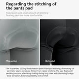 Women's Cycling Bib Shorts, High-Elastic Breathable 3D Padded Shorts (3 colous available)