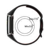 Rubber Sport Strap for the Fitbit Charge 5/6 Series (available in 21 colours)