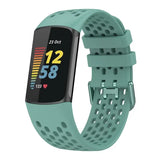 Rubber Sport Strap for the Fitbit Charge 5/6 Series (available in 21 colours)
