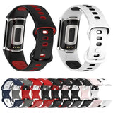 Rubber Sport Strap for the Fitbit Charge 5/6 Series (available in 21 colours)