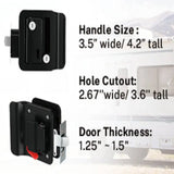 RV / Caravan Entry Door Lock with Deadbolt & Replacement Handle