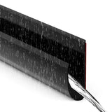 RV / Caravan Roof Rainwater Gutter PVC (available in Black & White)