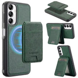 Magsafe Wallet Case for Samsung S/A Series 2-in-1 (Green)