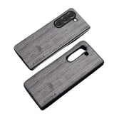 Leather & Bamboo Case for Samsung Galaxy Z Fold 5
