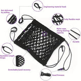 Seat Back Partition & Mesh Storage Net