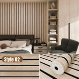 Self-Adhesive Foam Grille Wallpaper (available in 5 designs)