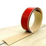 Self-Adhesive Vinyl Transition Strip – Floor Gap & Carpet Threshold Spacer (10 designs available) - 2m