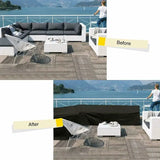 Shape Waterproof Rattan Sofa Cover (available in different sizes)