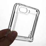 Shockproof Transparent Cover for Samsung Galaxy Z Flip 5 & 6