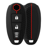 Silicone Remote Key Cover for Suzuki Vitara, Swift, Ignis, SX4, Baleno, Ertiga & S-Cross