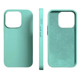 Silicone iPhone Case (iPhone 6 - iPhone 15 Series) - Available in green, purple & navy
