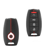 Silicone Remote Key Cover with Keychain for Haval H6, H9, F5, F7 & Great Wall Poer GWM Models
