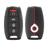 Silicone Remote Key Cover with Keychain for Haval H6, H9, F5, F7 & Great Wall Poer GWM Models