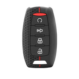 Silicone Remote Key Cover with Keychain for Haval H6, H9, F5, F7 & Great Wall Poer GWM Models