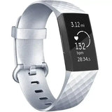 Silicone Replacement Band for Fitbit Charge 3/3SE/4 (available in 2 sizes & 14 colours)