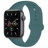 Silicone Replacement Strap for Apple Watch Series (38mm - 42mm) (available in 45 colours)