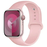 Silicone Replacement Strap for Apple Watch Series (38mm - 42mm) (available in 45 colours)