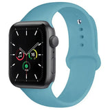 Silicone Replacement Strap for Apple Watch Series (38mm - 42mm) (available in 45 colours)